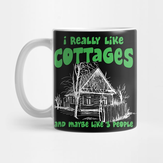 Cottagecore Aesthetic Cottages And Maybe 3 People by Alex21